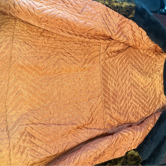 1970s Vintage Faux Fur Leopard Coat size 12 - Picture 10 of 11